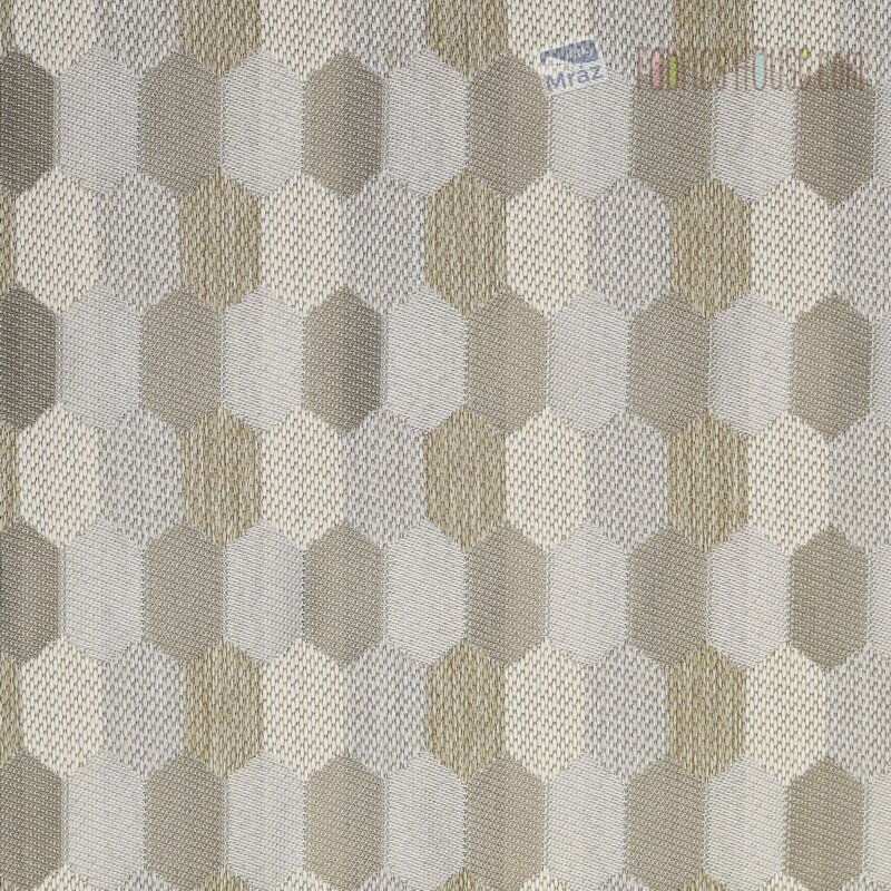 Upholstery fabric with geometric shapes